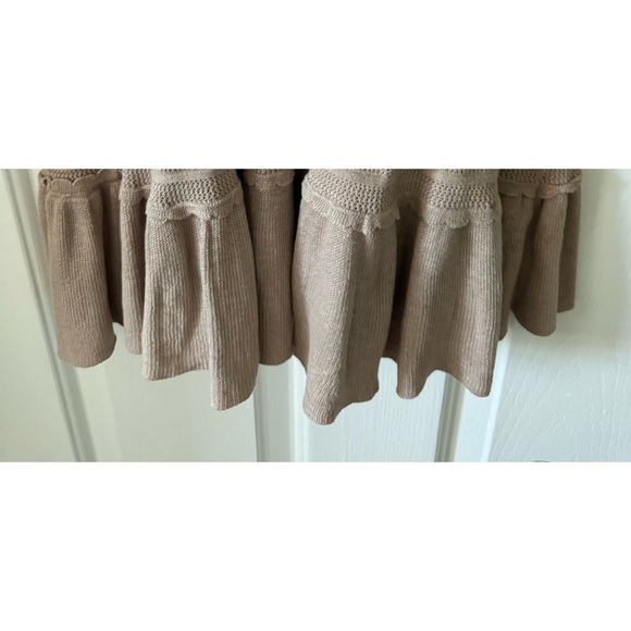 BCBG Dress, Tan, S, Cotton/Silk Blend, In Like New Condition - Picture 2 of 8